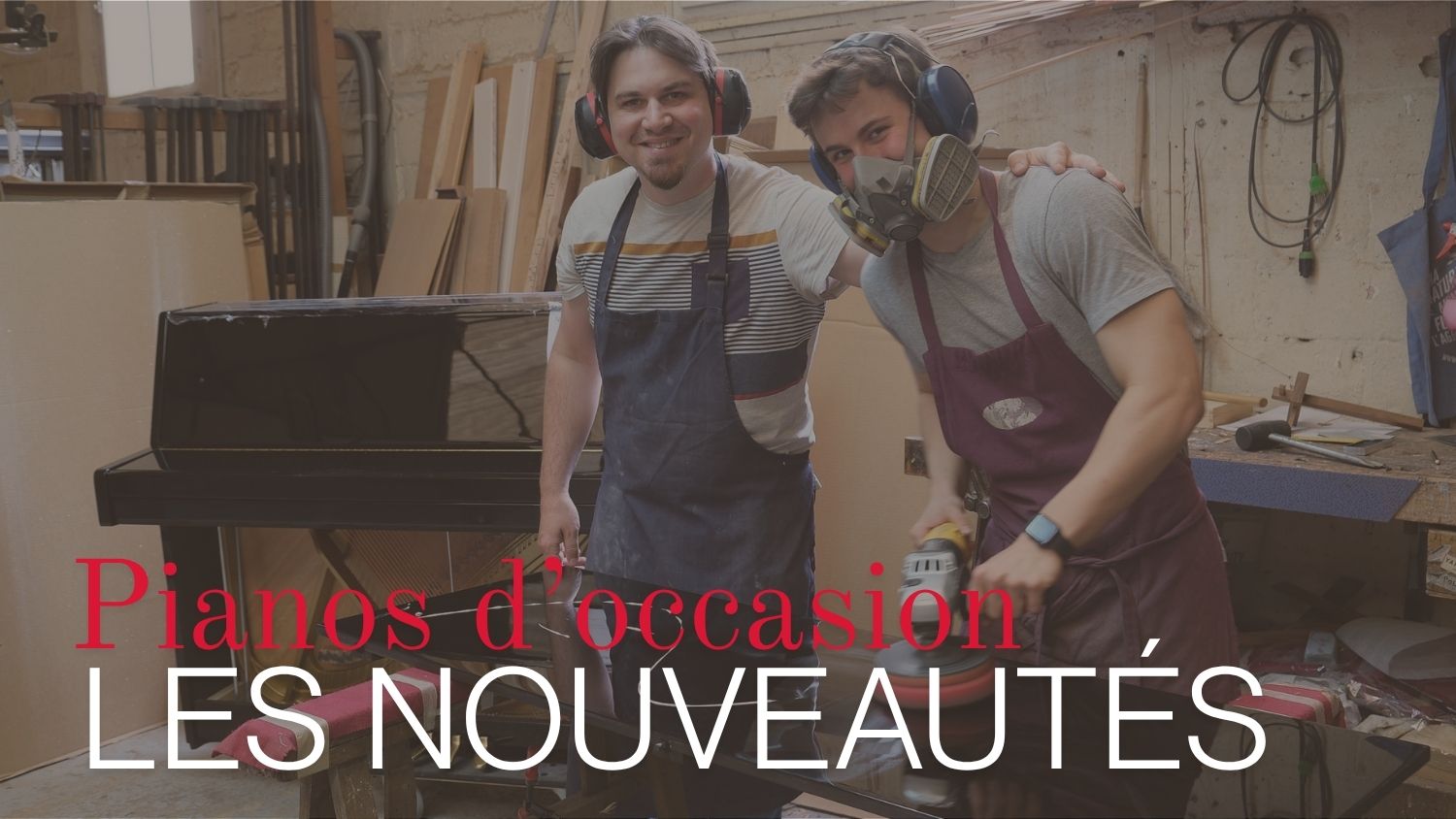 Pianos d'occasion : les nouveautés !