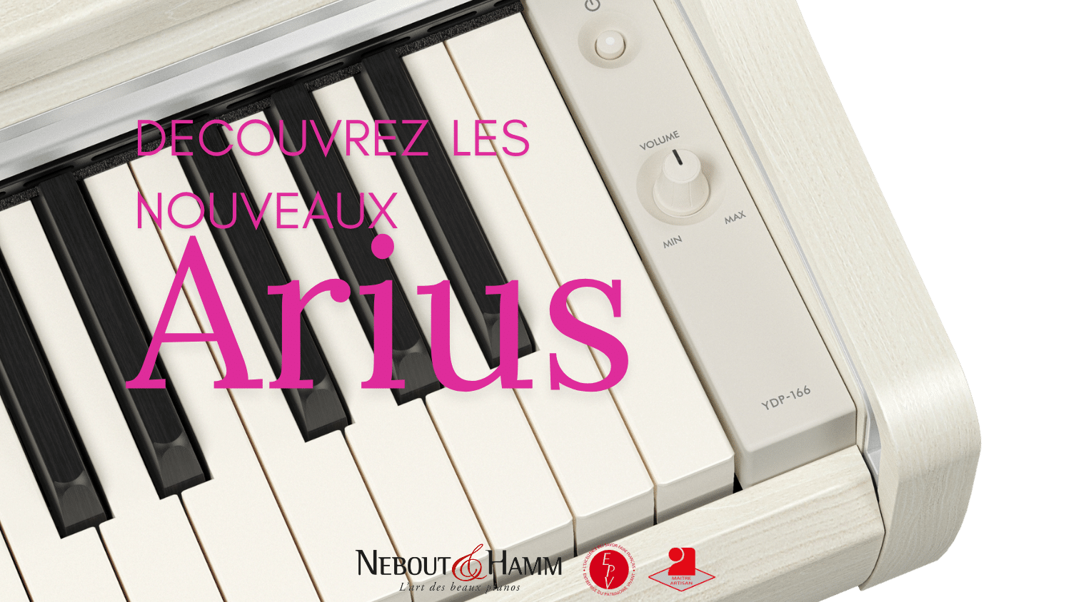 Yamaha renouvelle sa gamme de pianos numériques Arius